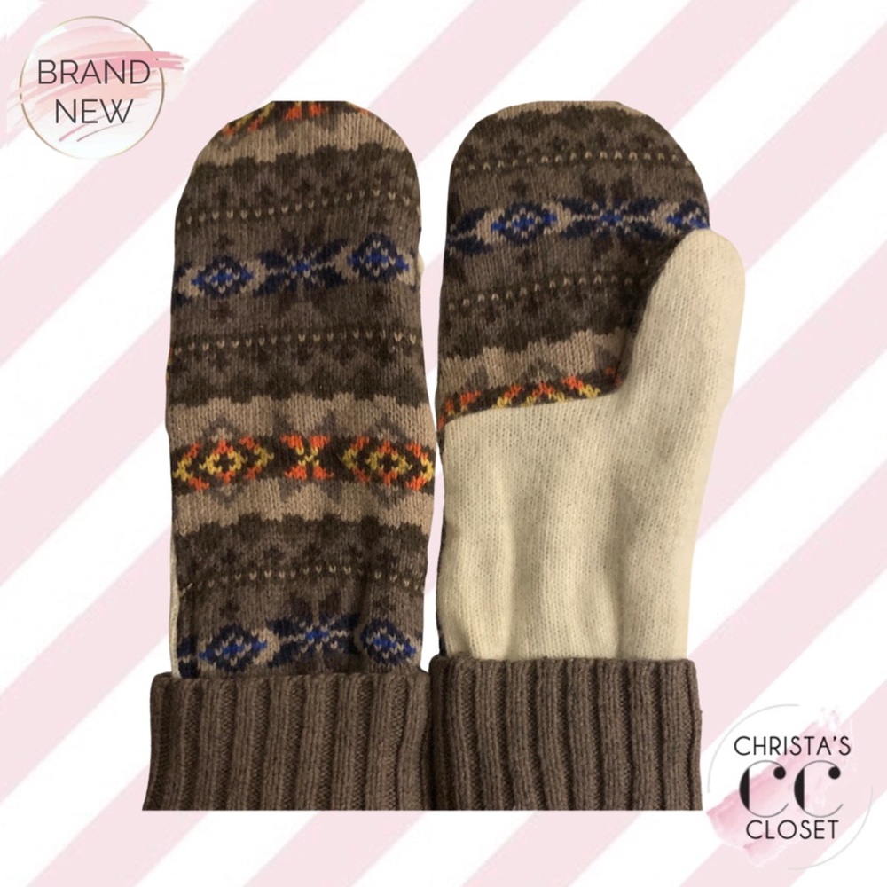 Boho-Style Mittens